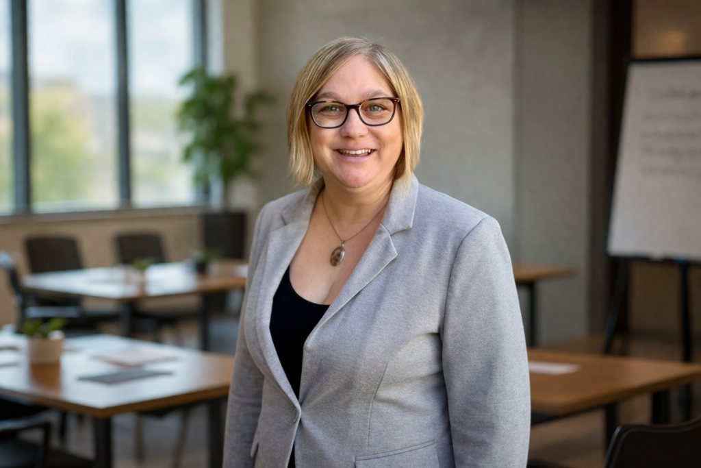 professional portrait in conference room